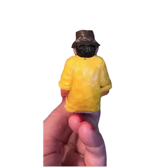 Vintage 1979 Wilton Cake Topper Retirement Man Taking Nap in Reclining Position - Picture 4 of 8